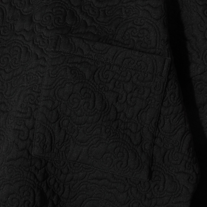 Dragon quilt jacquard プルオーバー 詳細画像 ブラック 8