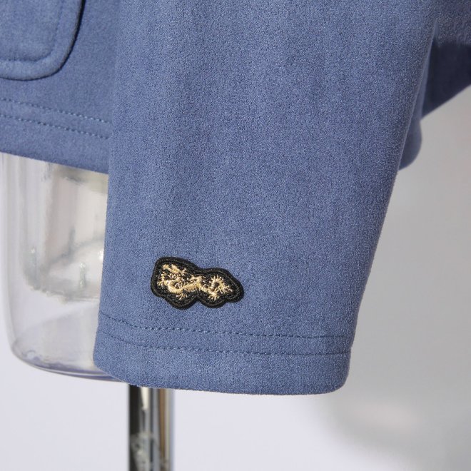 【COMING SOON】WLC スエード×リブZIPブルゾン 詳細画像 ライトブルー 5