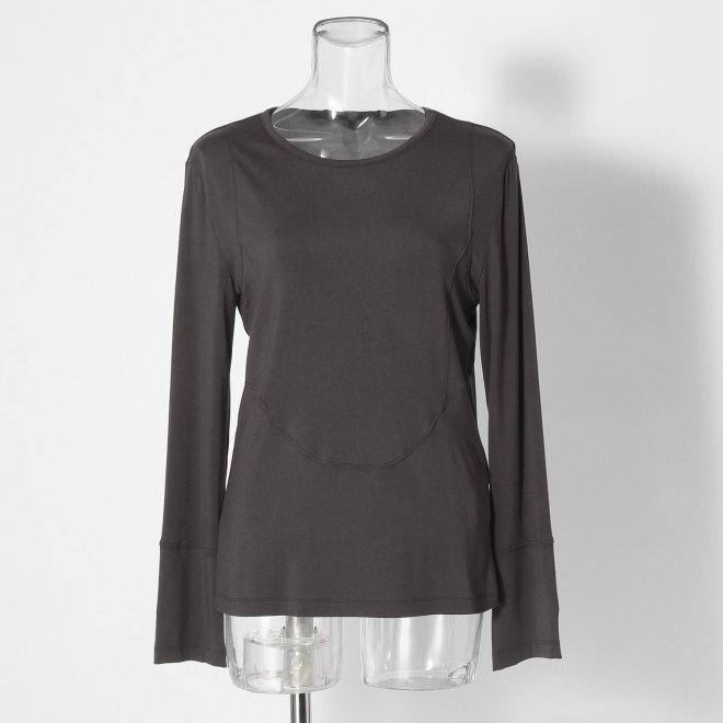 【COMING SOON】WL リヨセルロンT プルオーバー 詳細画像 グレー 1