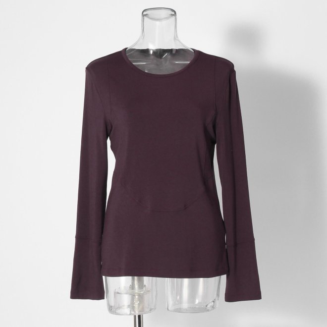 【COMING SOON】WL リヨセルロンT プルオーバー 詳細画像 アンバー 1