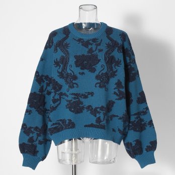 【COMING SOON】WLC ドラゴンモールジャカード プルオーバー 詳細画像