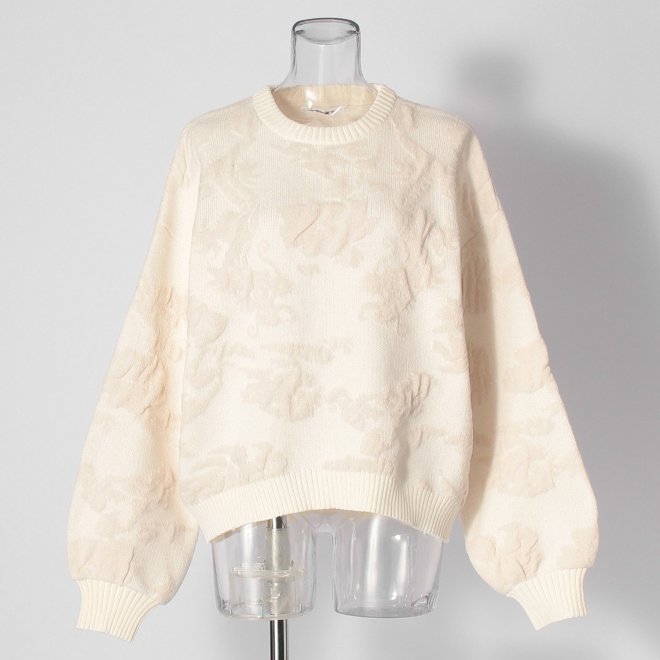 【COMING SOON】WLC ドラゴンモールジャカード プルオーバー 詳細画像 ホワイト 1