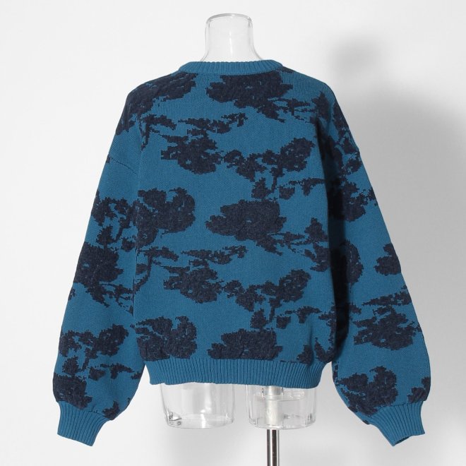 【COMING SOON】WLC ドラゴンモールジャカード プルオーバー 詳細画像 グリーン 3