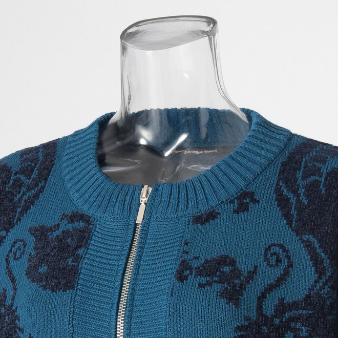 【COMING SOON】WLC ドラゴンモールジャカード ブルゾン 詳細画像 グリーン 4