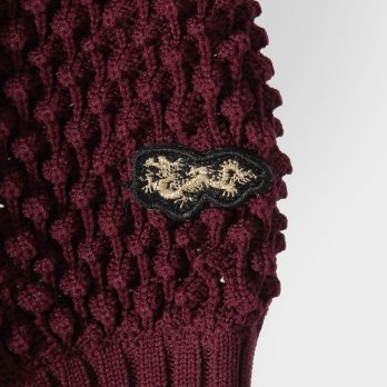 【COMING SOON】WLC ワッフルシアーニットカーディガン 詳細画像