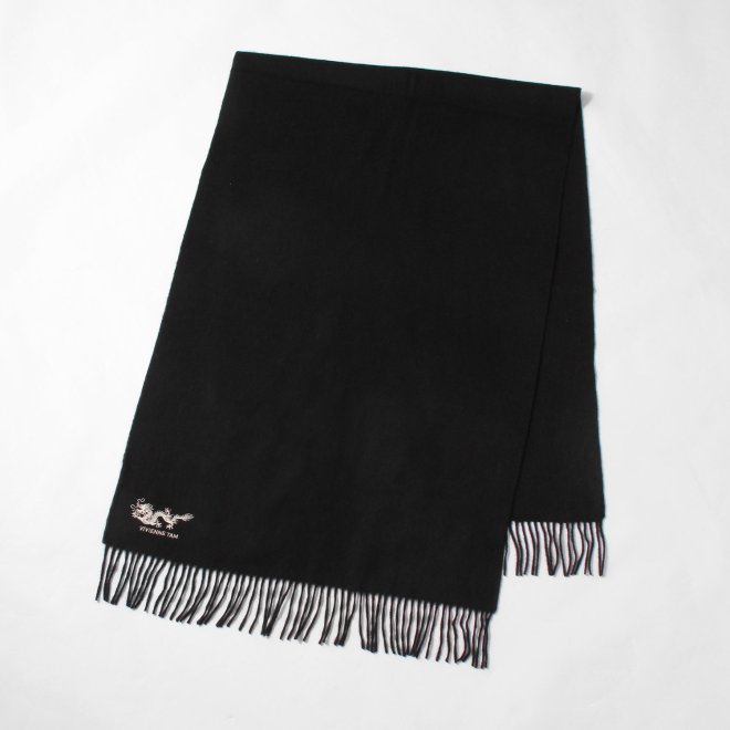 Stole with dragon embroidery ストール 詳細画像 ブラック 2