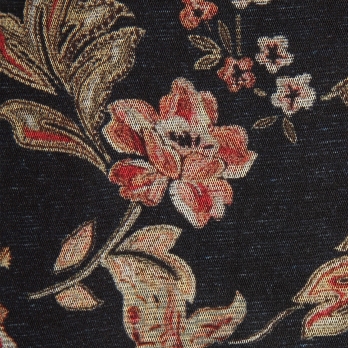 Vintage flower dantsu print netting ブラウス 詳細画像