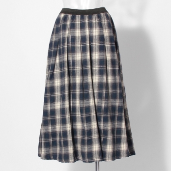 【COMING SOON】WL チェックタックスカート 詳細画像