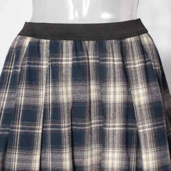 【COMING SOON】WL チェックタックスカート 詳細画像