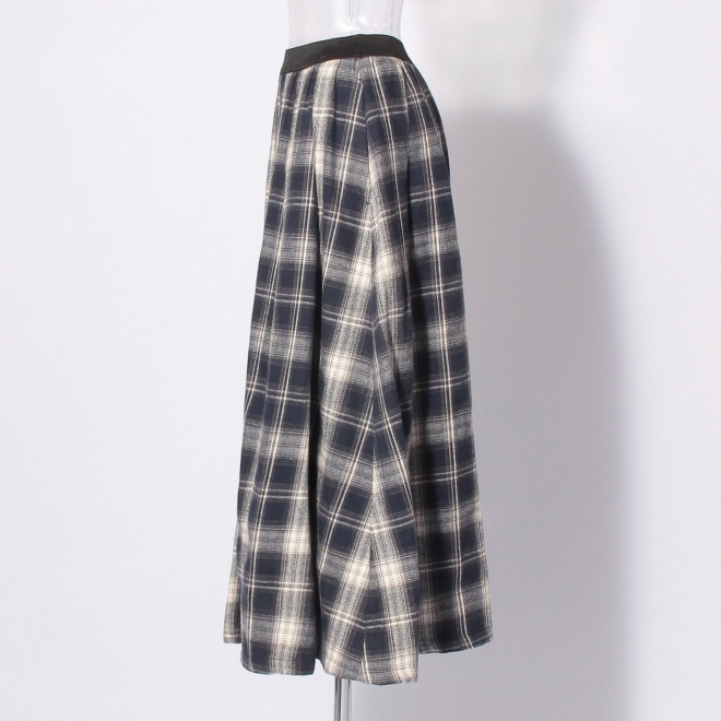 【COMING SOON】WL チェックタックスカート 詳細画像 ライトブルー 6