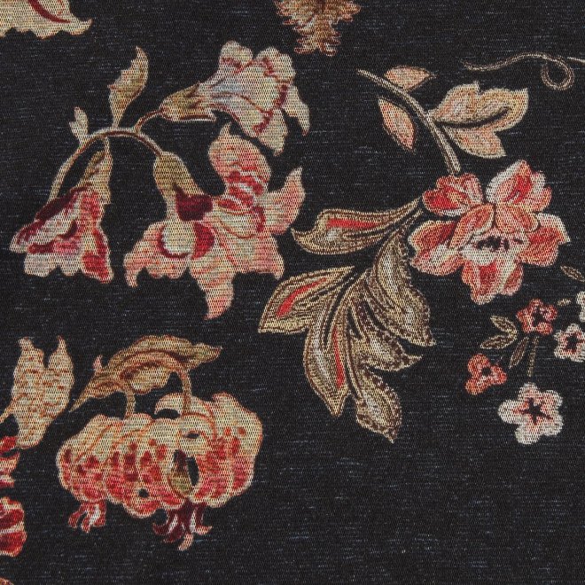 【COMING SOON】Vintage flower dantsu print netting ドレス 詳細画像 ブルー系マルチ 7