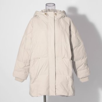 【COMING SOON】WL ストレッチフードミドルピュアダウン コート