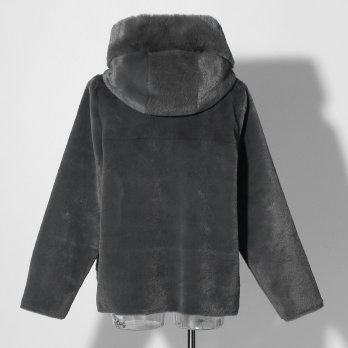【COMING SOON】WLC エコファー×ムートン コート 詳細画像