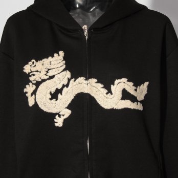 【COMING SOON】WLC ドラゴンサガラ刺繍フードパーカー 詳細画像