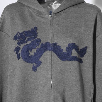 【COMING SOON】WLC ドラゴンサガラ刺繍フードパーカー 詳細画像