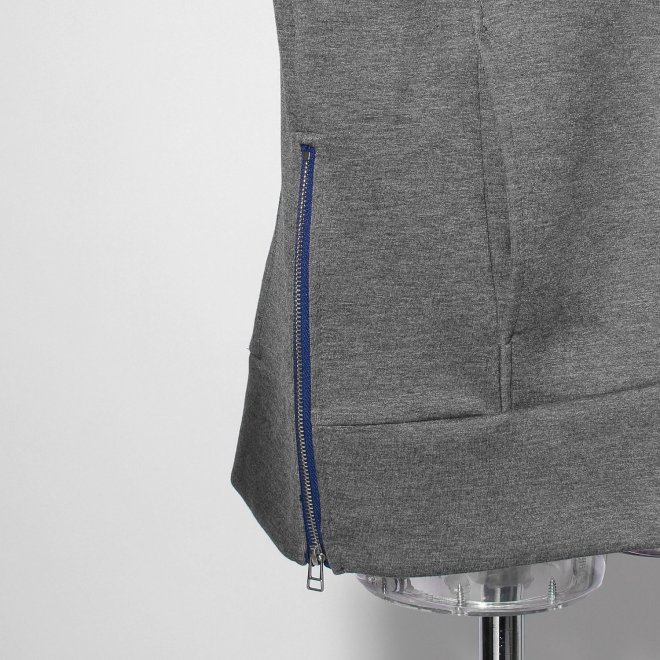 【COMING SOON】WLC ドラゴンサガラ刺繍フードパーカー 詳細画像 グレー 5