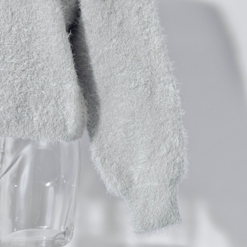 【COMING SOON】WLC ドラゴンダブルフェイスシャギー ニット 詳細画像