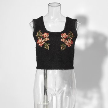 【COMING SOON】Flower embroidery Knit 詳細画像