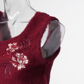 【COMING SOON】Flower embroidery Knit 詳細画像