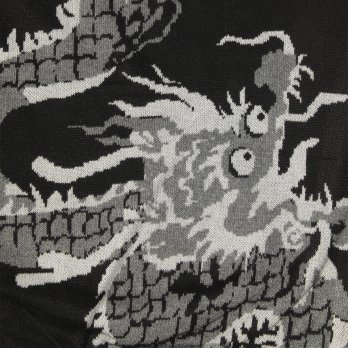 【COMING SOON】Dragon jacquard+Tulle knit 詳細画像
