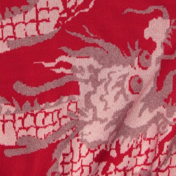 【COMING SOON】Dragon jacquard+Tulle knit 詳細画像