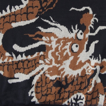 Dragon jacquard+Tulle knit 詳細画像