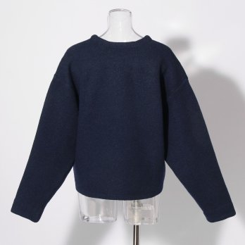 【COMING SOON】WL ウールブレンドダブルフェイス ニット 詳細画像