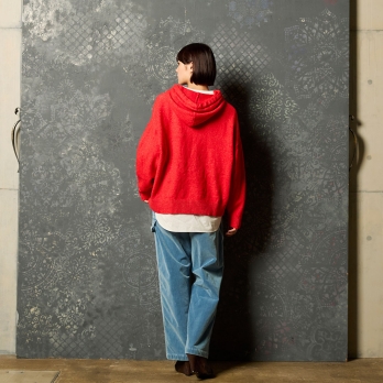 【COMING SOON】WLC インナーセットフードニット プルオーバー 詳細画像