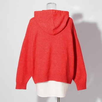 【COMING SOON】WLC インナーセットフードニット プルオーバー 詳細画像