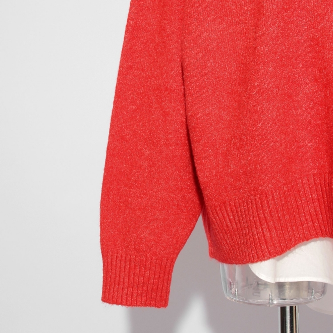 【COMING SOON】WLC インナーセットフードニット プルオーバー 詳細画像 レッド 13