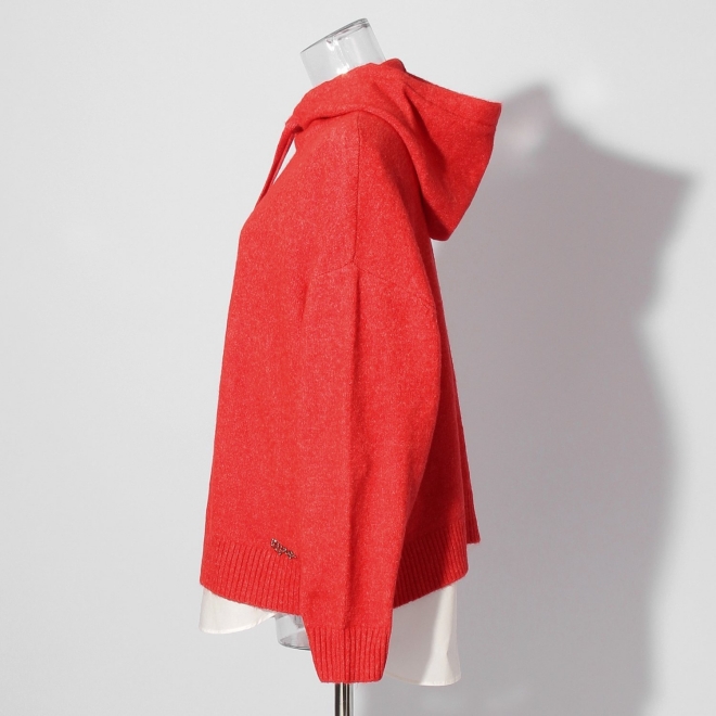 【COMING SOON】WLC インナーセットフードニット プルオーバー 詳細画像 レッド 6