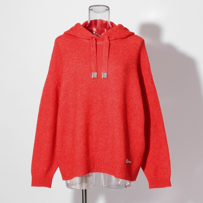 【COMING SOON】WLC インナーセットフードニット プルオーバー 詳細画像 レッド 8