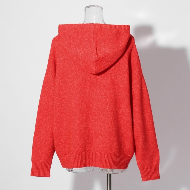 【COMING SOON】WLC インナーセットフードニット プルオーバー 詳細画像 レッド 9