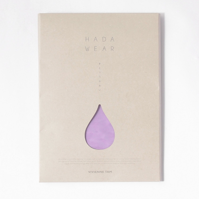 【まとう化粧品 HADA WEAR】TULLE HIGH NECK ブラウス 詳細画像 パープル 3