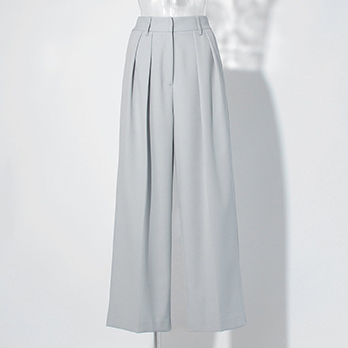 【COMING SOON】WL ツイルストレッチワイド パンツ 詳細画像