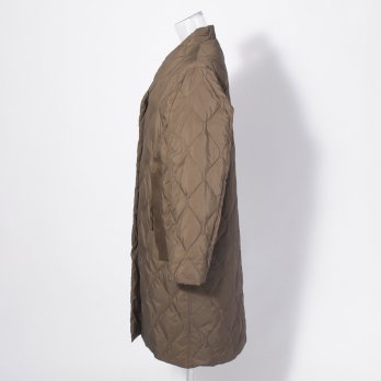 【COMING SOON】WL グロスナイロンカルマネックダウン コート 詳細画像