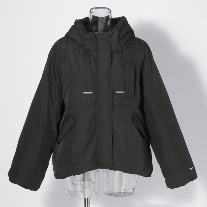 【COMING SOON】WLC ワークフードヨークピュアダウン コート 詳細画像 ブラック 1