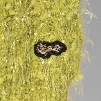 【COMING SOON】WLC ラメフラワーフェザーモールネップ カーディガン 詳細画像