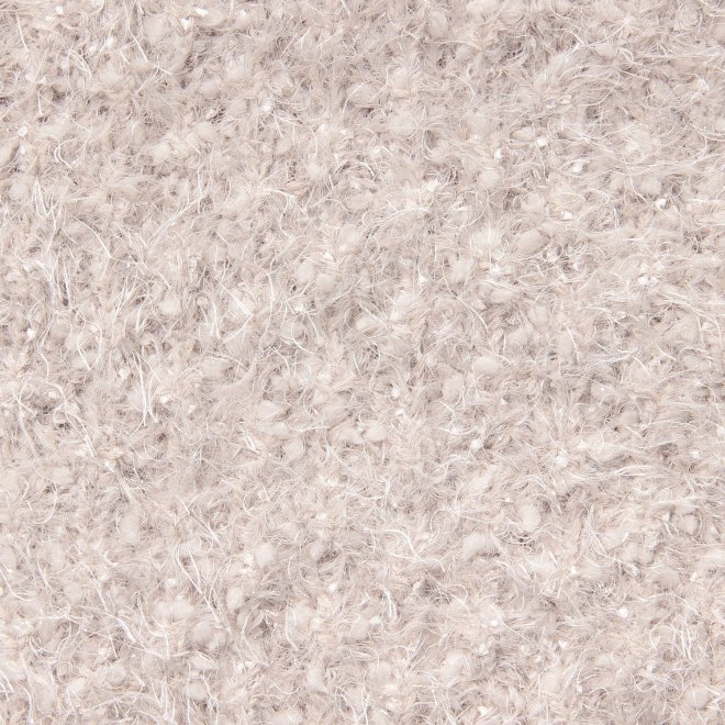 【COMING SOON】WLC ラメフラワーフェザーモールネップ カーディガン 詳細画像 ライトグレー 3