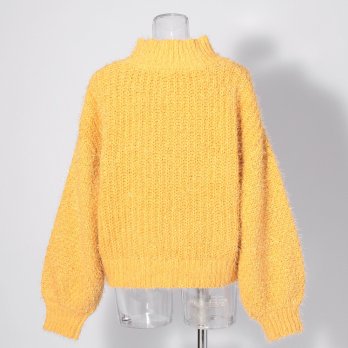 【COMING SOON】WLC バスケットモールスタンドネックニット 詳細画像