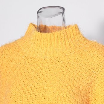 【COMING SOON】WLC バスケットモールスタンドネックニット 詳細画像