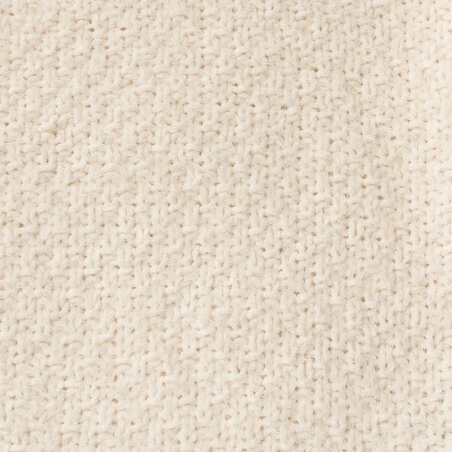 【COMING SOON】WLC バスケットモールスタンドネックニット 詳細画像 ホワイト 3