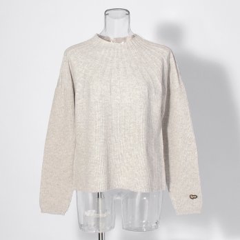 WLC ヤクウールホイップネックニット 詳細画像