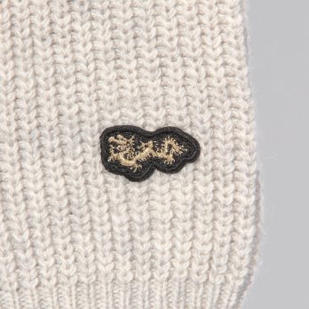 WLC ヤクウールホイップネックニット 詳細画像