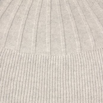 WLC ヤクウールホイップネックニット 詳細画像