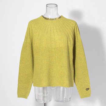 WLC ヤクウールホイップネックニット 詳細画像