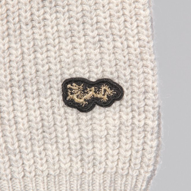 WLC ヤクウールホイップネックニット 詳細画像 ホワイト 2