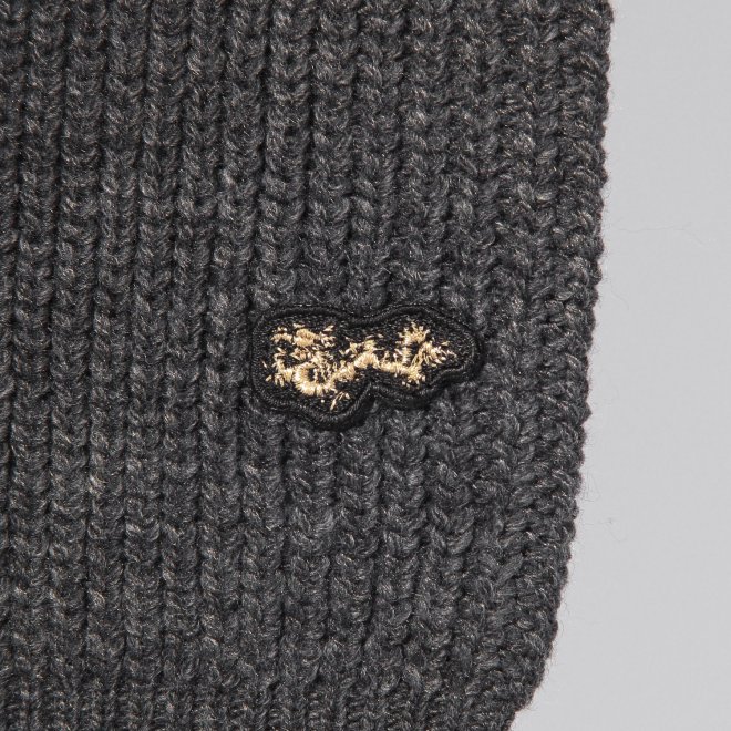 WLC ヤクウールホイップネックニット 詳細画像 グレー 2