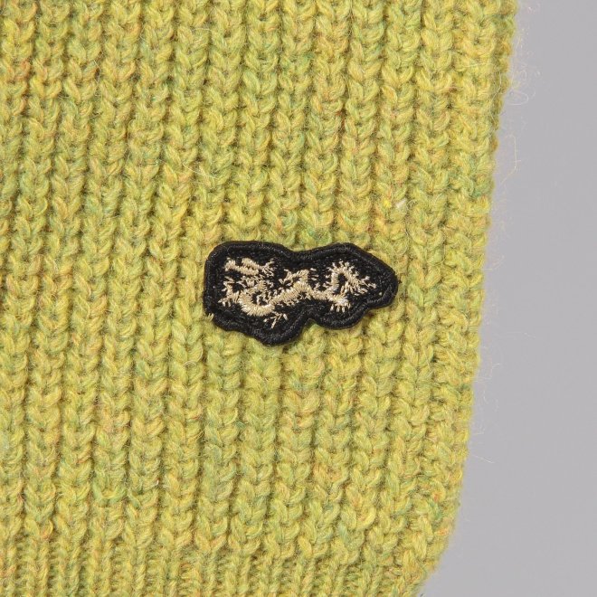 WLC ヤクウールホイップネックニット 詳細画像 イエロー 5