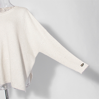 【COMING SOON】WLC スパンコールドルマンニット 詳細画像